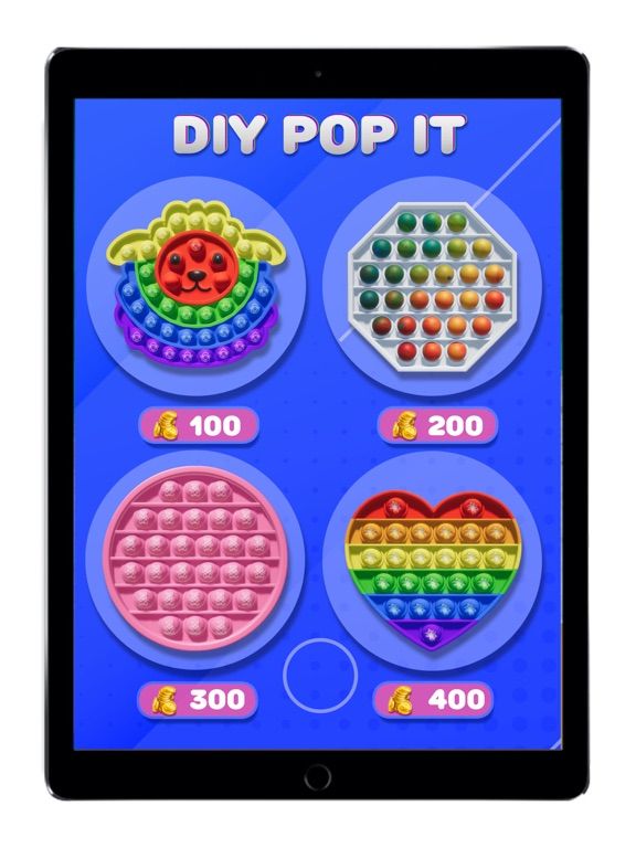 DIY Pop It Fidget Toys! poppop game screenshot