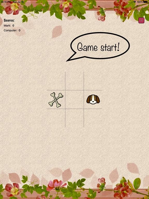 Dog tic-tac-toe (Early access) game screenshot