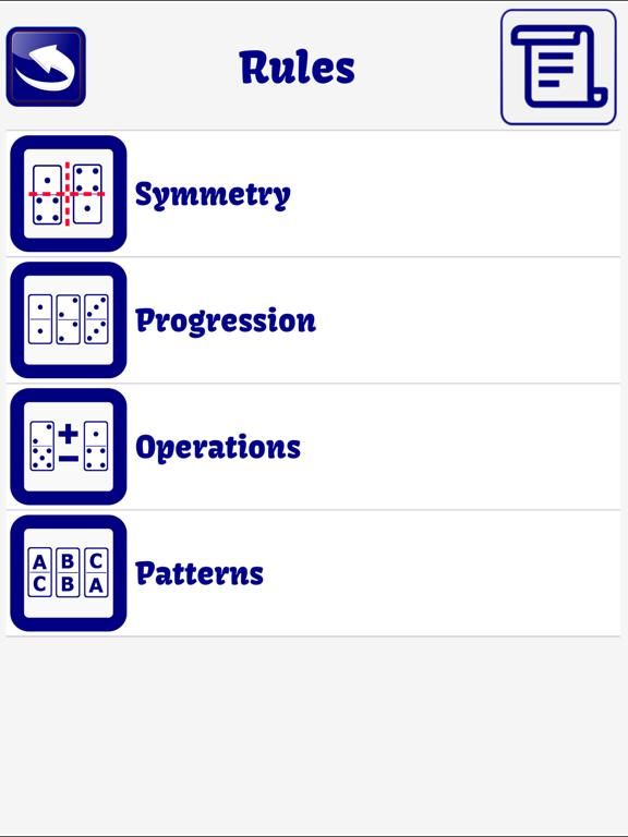 Domino psychotechnical test App Screenshot