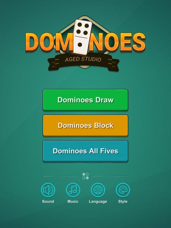 Dominoes game screenshot