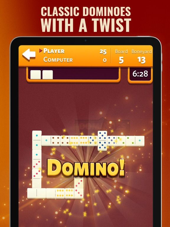 Dominoes Gold game screenshot
