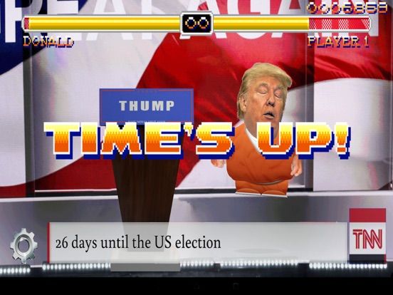 Donald J Thump game screenshot