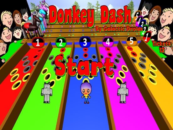 Donkey Dash Derby Pro game screenshot