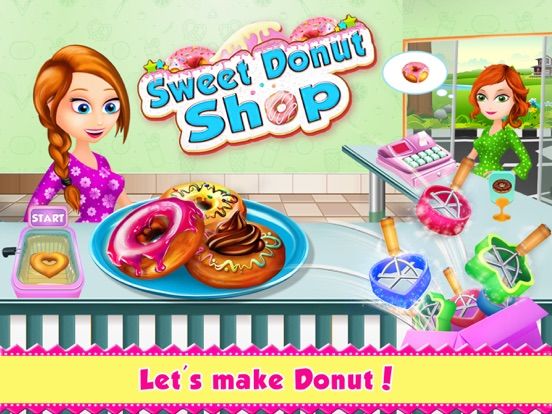 Donut Shop: Kids Cooking Games game screenshot