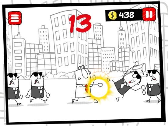 Doodle Super Hero game screenshot