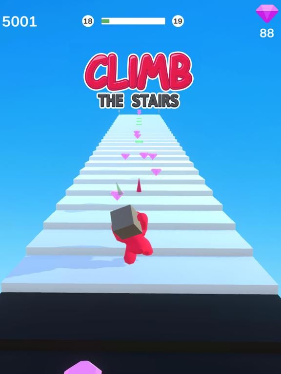 Down the Stairs 3D game screenshot