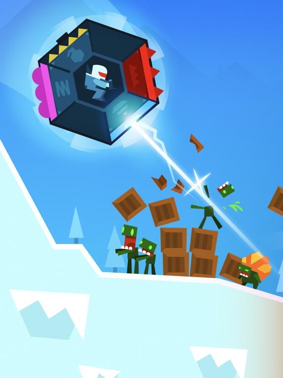 Downhill Smash game screenshot