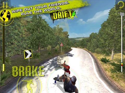 Downhill Xtreme game screenshot