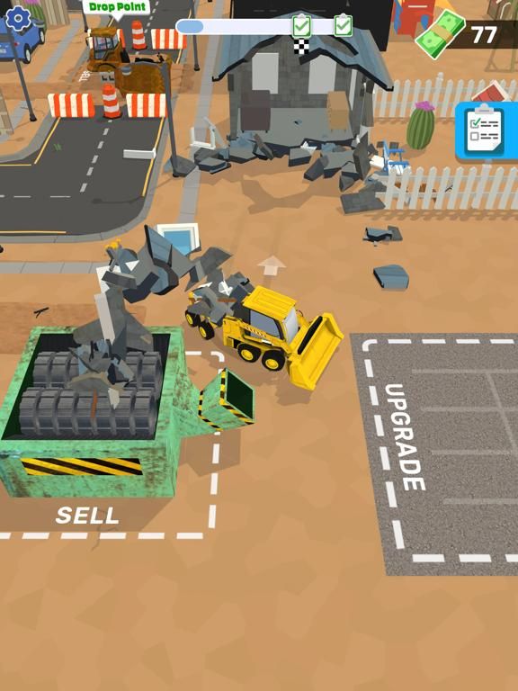 Dozer Demolish: City Tear Down game screenshot