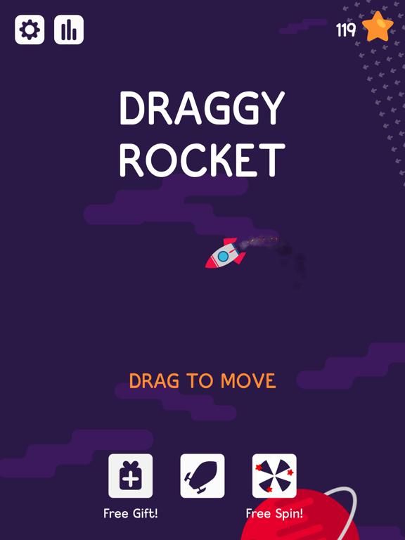 Draggy Rocket game screenshot