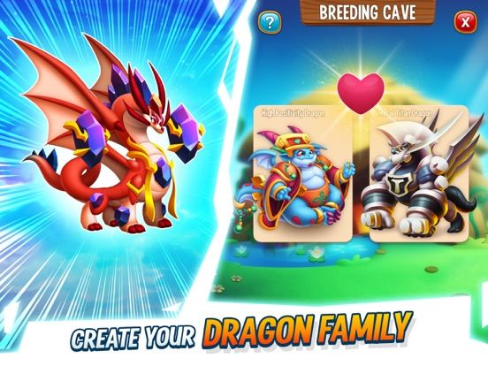 Dragon City Mobile game screenshot