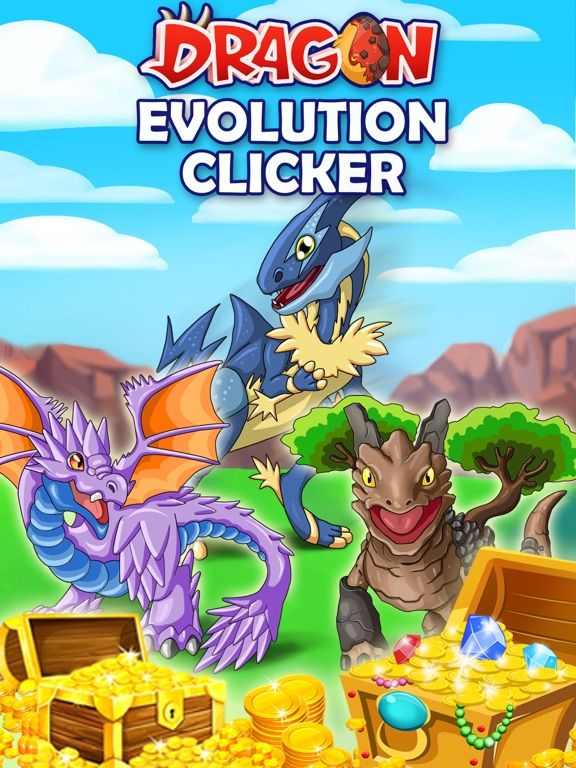 Dragon Evolution Clicker game screenshot