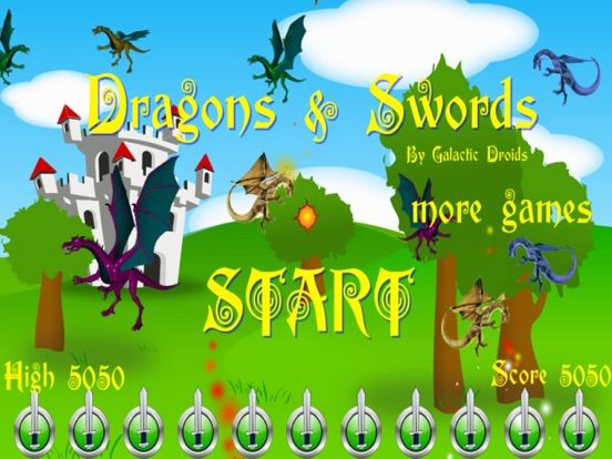 Dragons and Swords Pro game screenshot