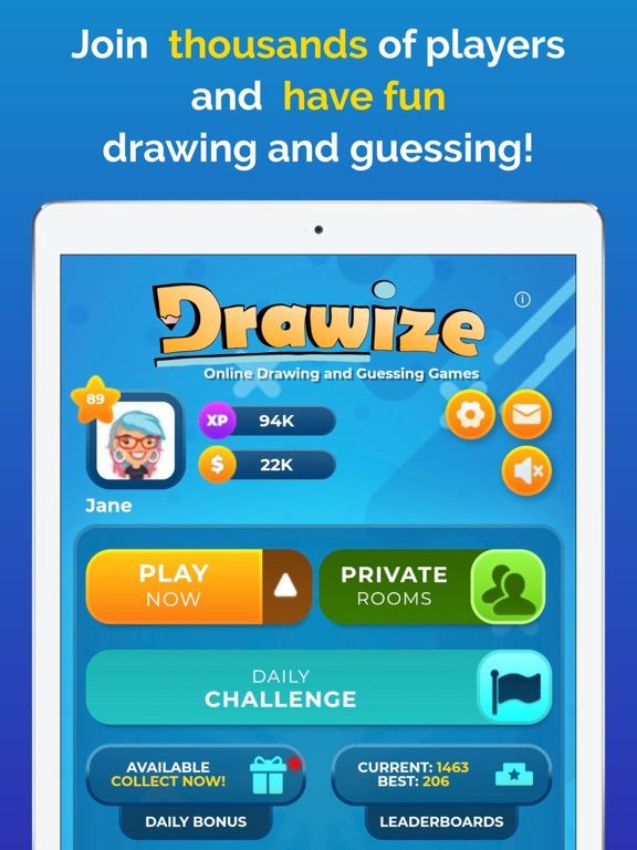 Draw and Guess Multiplayer App Screenshot