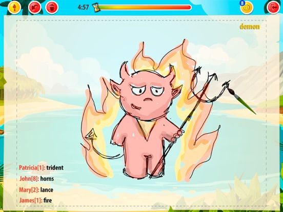 Draw and Guess Online game screenshot