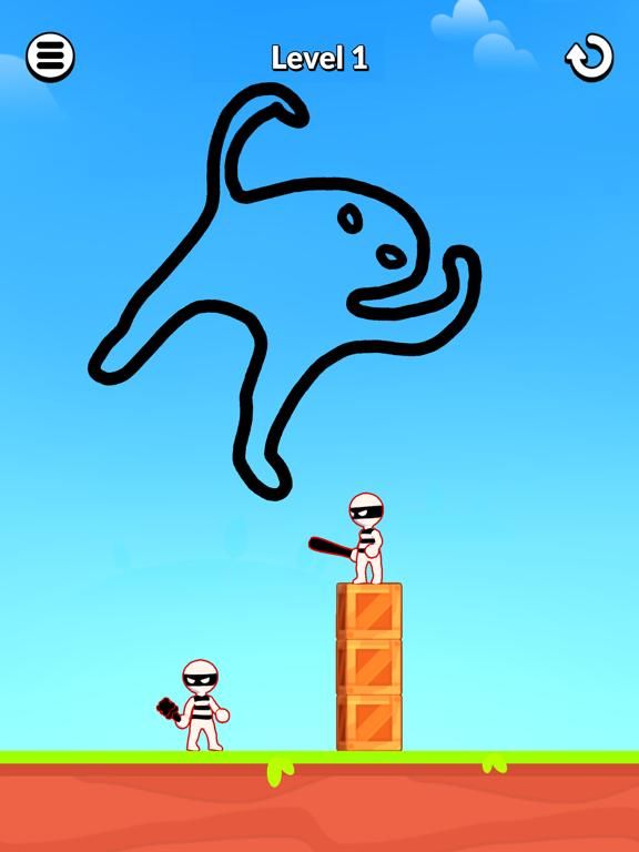 Draw Hero 3D: Puzzle Game game screenshot