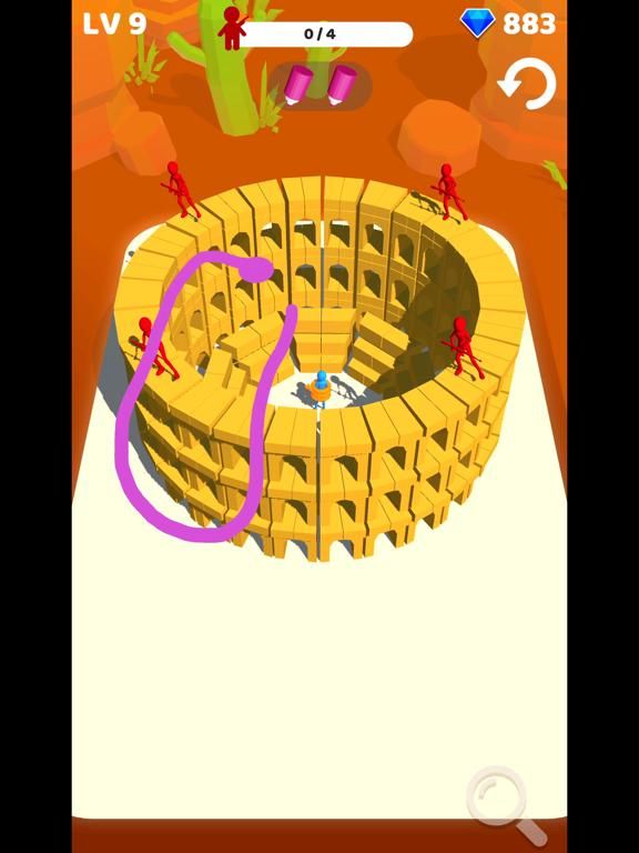 Draw Hole! game screenshot
