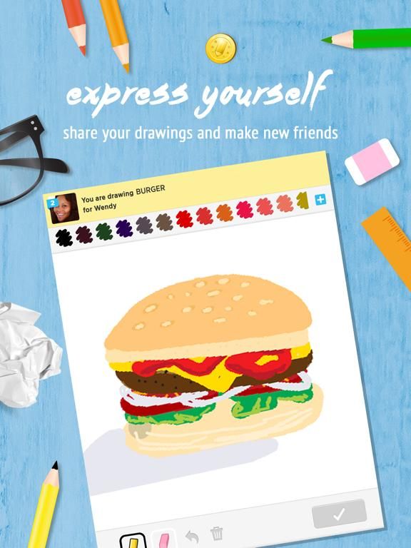 Draw Something Classic App Screenshot