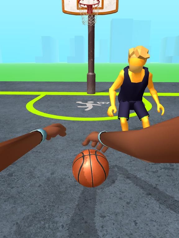 Dribble Hoops App Screenshot