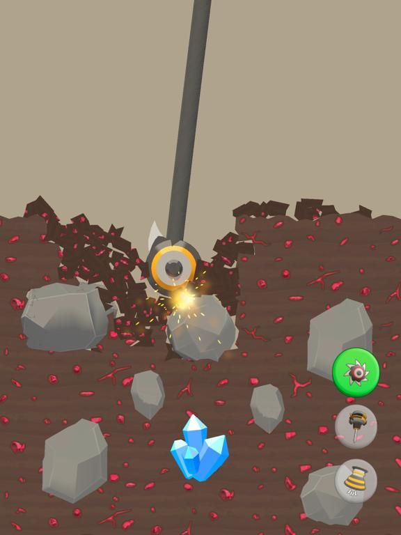 Drill and Collect game screenshot