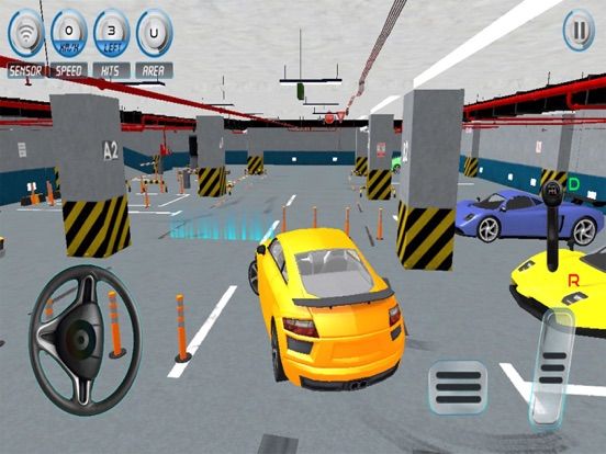 Drive & Park Sports Car game screenshot