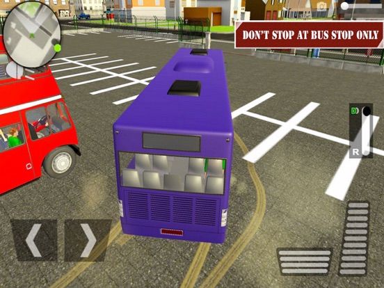 Driving Bus Student:City Road game screenshot