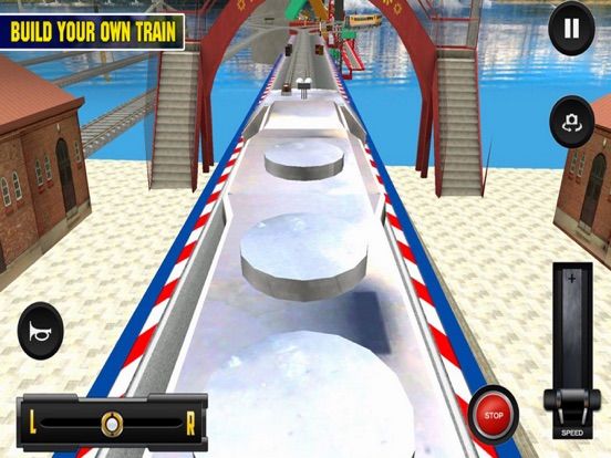 Driving Train On Impossible Tr App Screenshot