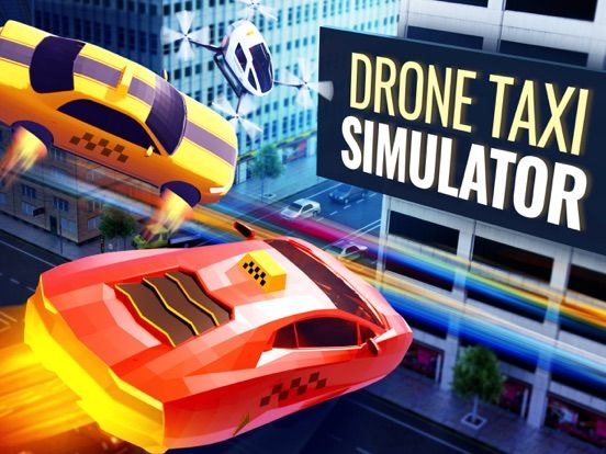 Drone Taxi Simulator App Screenshot