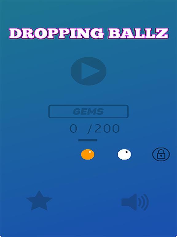 Dropping Ballz game screenshot