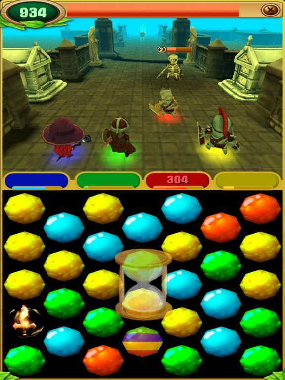 Dungeons & Puzzles: RPG Quest game screenshot