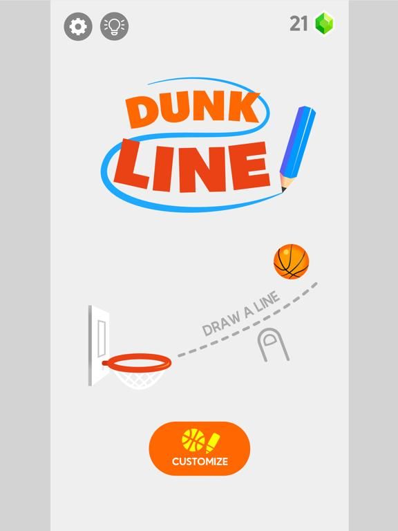 Dunk Line App Screenshot