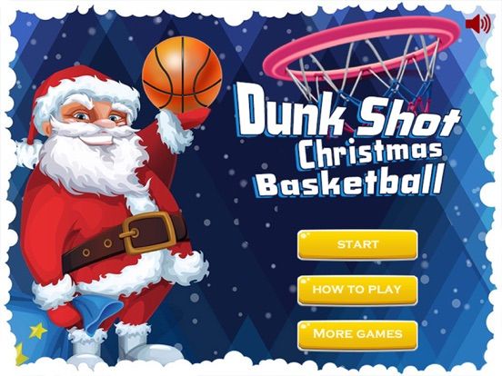 Dunk Shot Christmas:Basketball game screenshot
