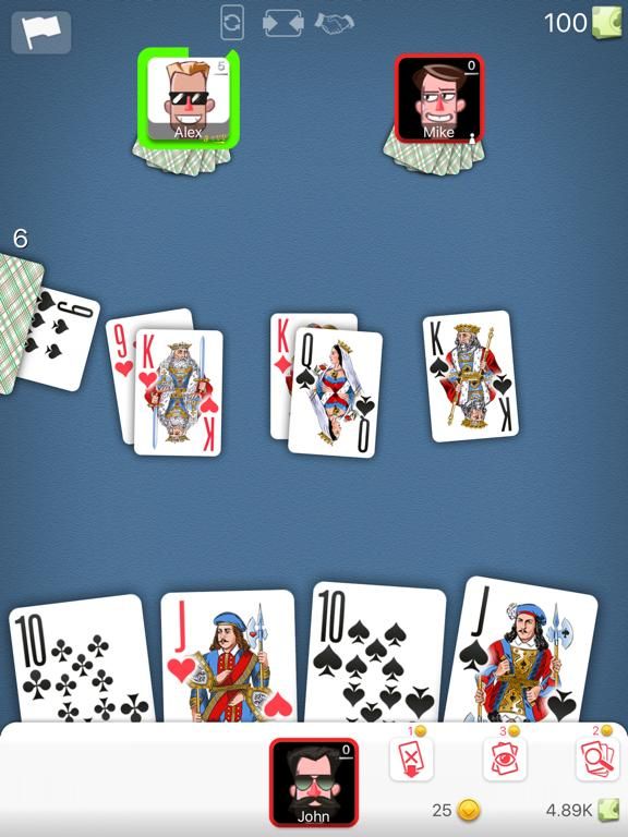 Durak Online card game game screenshot