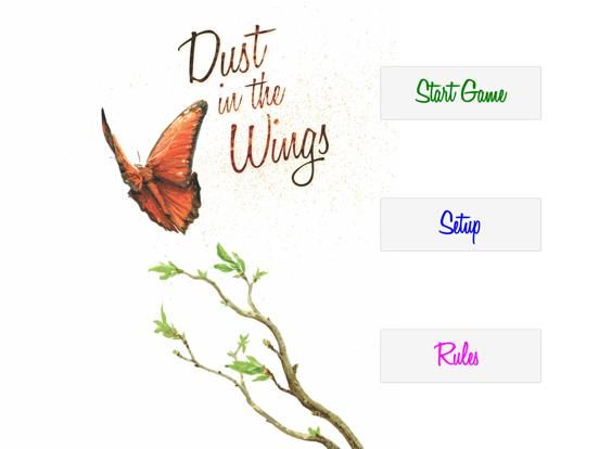 Dust in the Wings App Screenshot