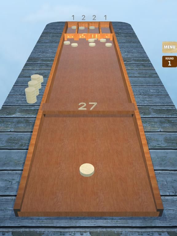 Dutch Shuffleboard game screenshot
