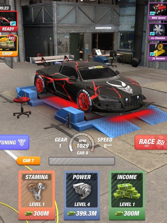 Dyno 2 Race game screenshot