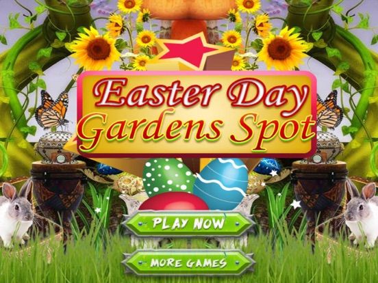 Easter Day Gardens Spot App Screenshot