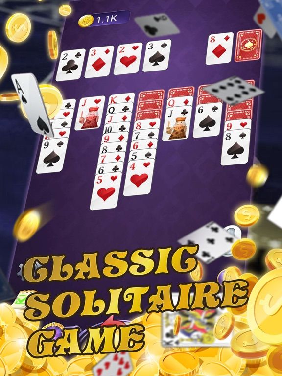 Easy Challenging Solitaire App Screenshot