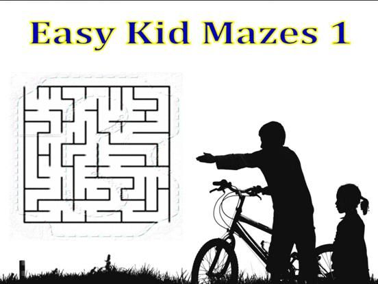 Easy Kid Mazes 1 App Screenshot