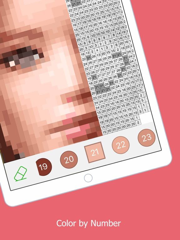 Eden Coloring Book by Number App Screenshot