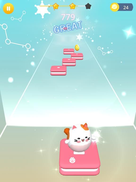 EDM Cats game screenshot