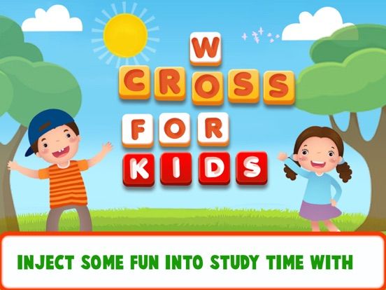 Educational Crossword For Kids App Screenshot
