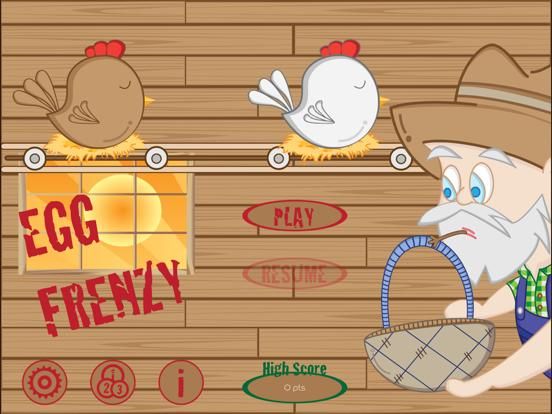 Egg Frenzy game screenshot
