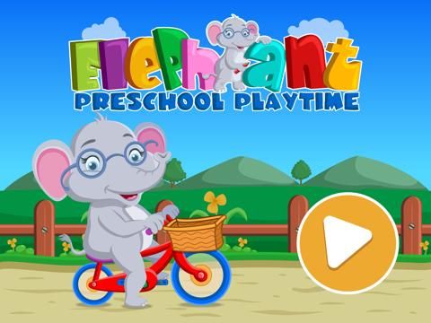 Elephant Preschool Playtime game screenshot