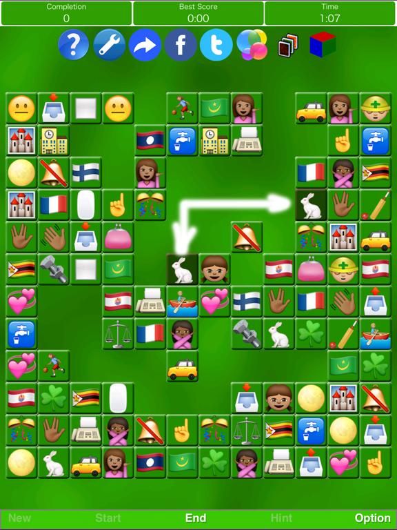 Emoji Solitaire game screenshot