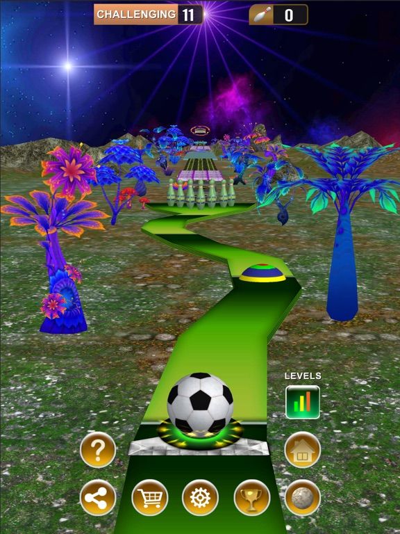 Endless Bowling Paradise game screenshot