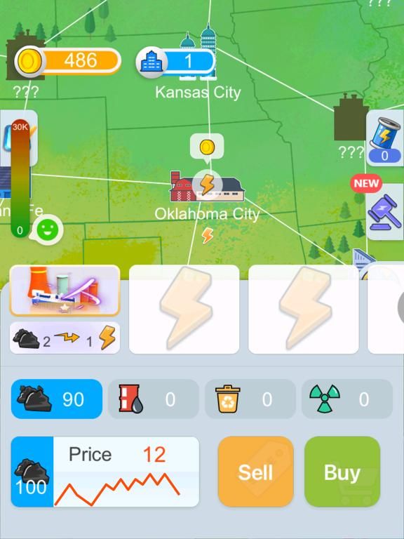 Energy Gaint Greenhouse game screenshot