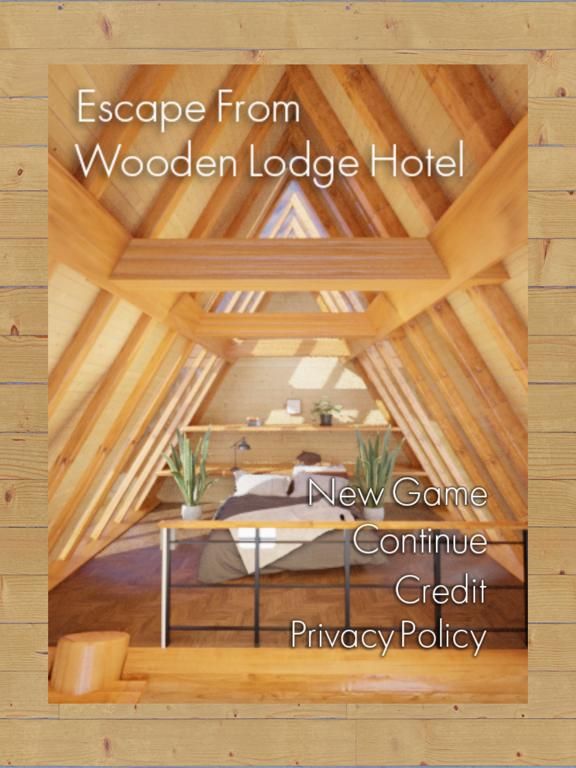 Escape from Wooden Lodge Hotel game screenshot