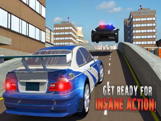 Escape Police Car Chase Game: PRO game screenshot