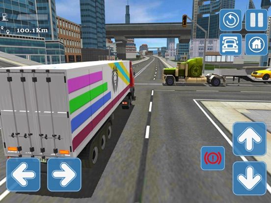 Euro Truck Driving 3D Sims App Screenshot